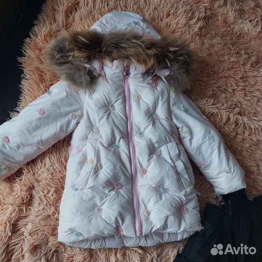Зимний костюм для девочки