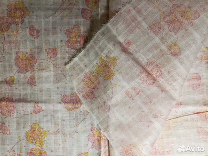 Отрез ткани бязь