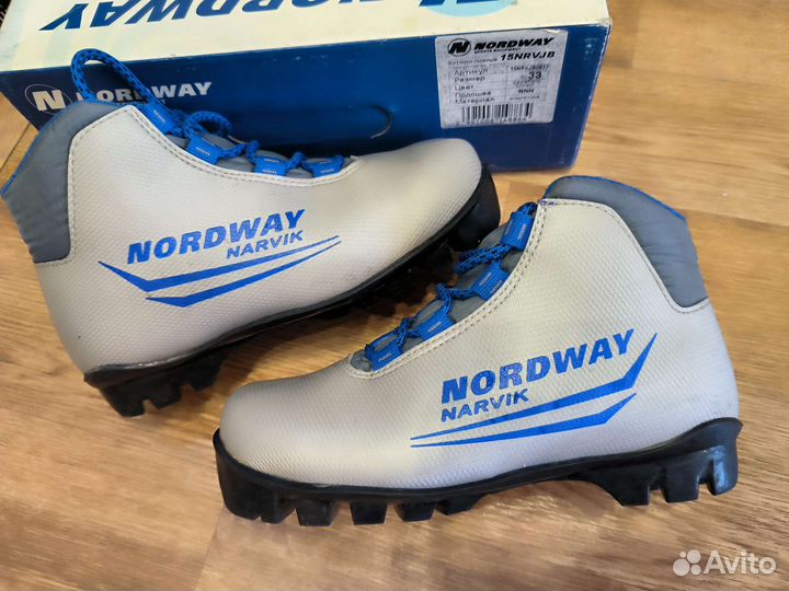 Лыжные ботинки детские