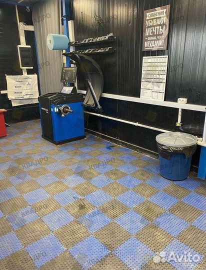 Модульный пвх пол для цеха