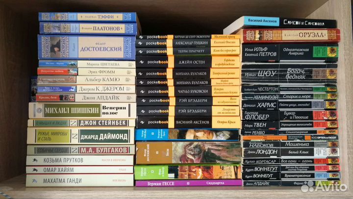 Книги в мягкой обложке, покетбук