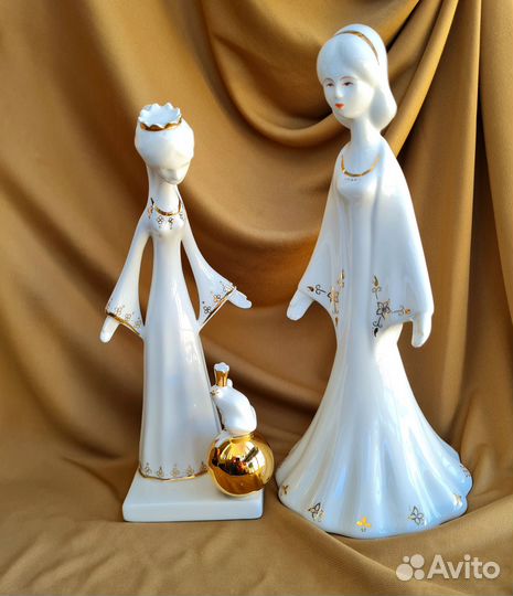 Фарфоровая статуэтка Царевна лягушка Венгрия