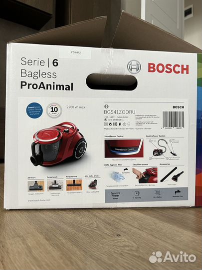 Пылесос Bosch ProAnimal Serie6