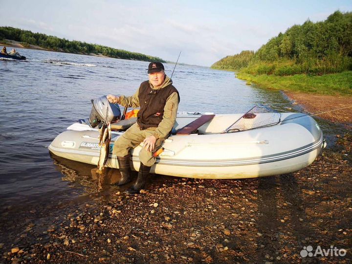 Надувная лодка пвх бу