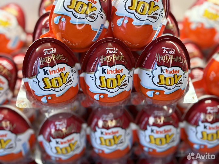 Набор 3 шт Kinder Joy Harry Potter Funko POP