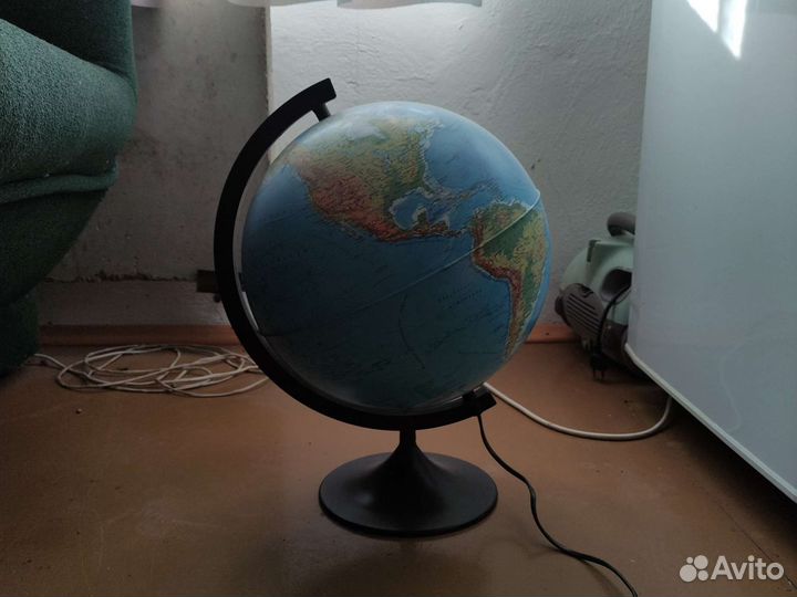 Глобус с подсветкой