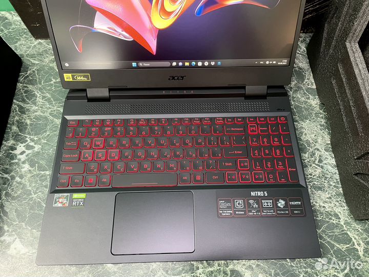 Acer Nitro 5 (R5 6600H, RTX3050 95W, 16Gb)