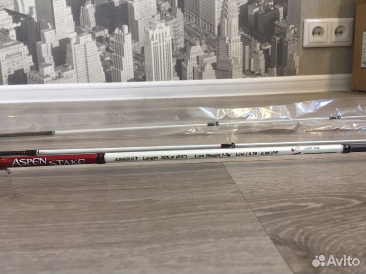 Спиннинг crazy fish aspen stake a602