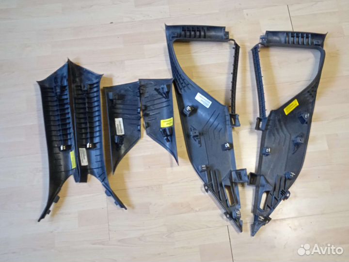 Накладки салона комплект салона dodge challenger