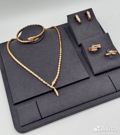 Серьги Колье Браслет Кольцо Bvlgari
