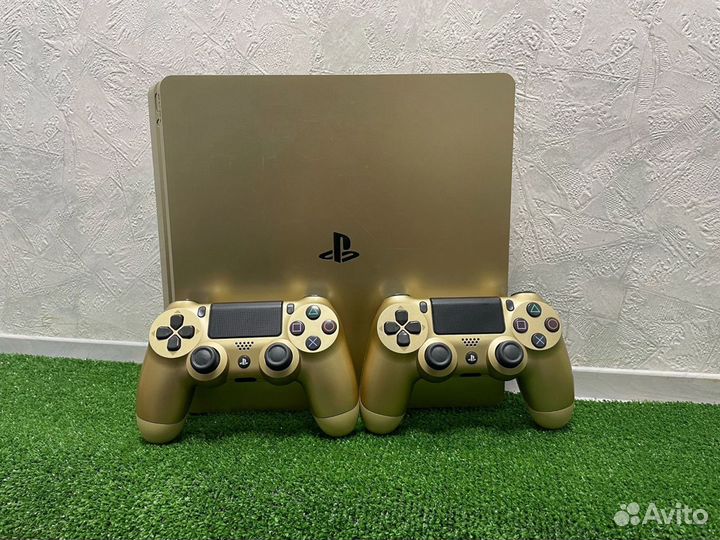 Sony PlayStation 4 Gold Edition +игры