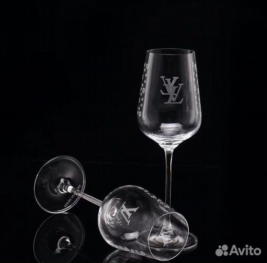 Графин + 4 фужера для вина