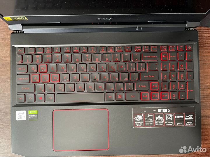 Игровой ноутбук Acer Nitro 5 AN515-55
