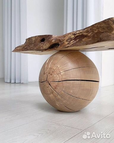 Тумба из массива дерева. Дизайнерская мебель объявление продам