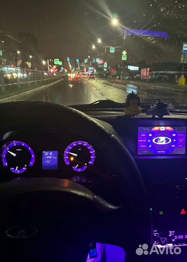 Пересвет приборной панели приора 2