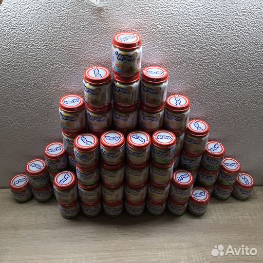 Пюре детское Агуша овощи, мясо