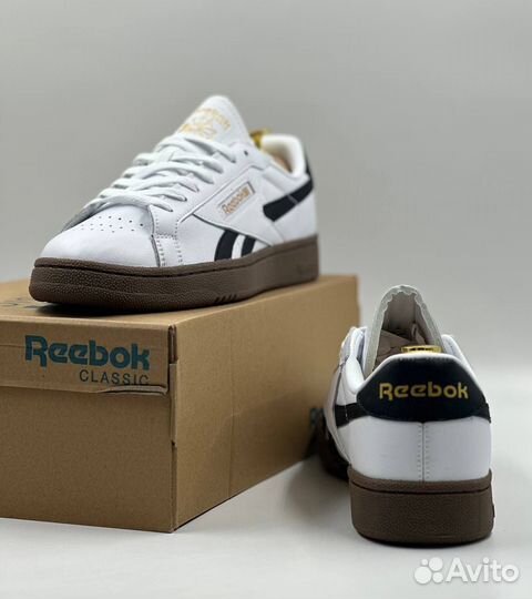 Кеды белые reebok classic