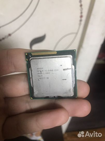 Процессор inte celerono G530 srbsh 2. 4bghz malay
