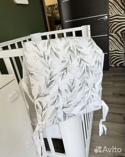 Бортики в детскую кроватку бу