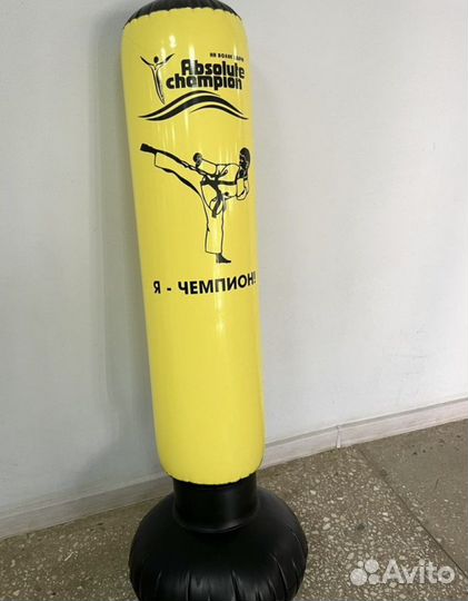 Боксерская груша надувная напольная детская