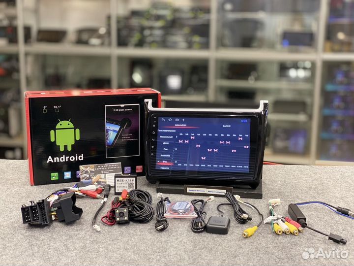 Штатная магнитола Volkswagen polo 2008-2020 2-16