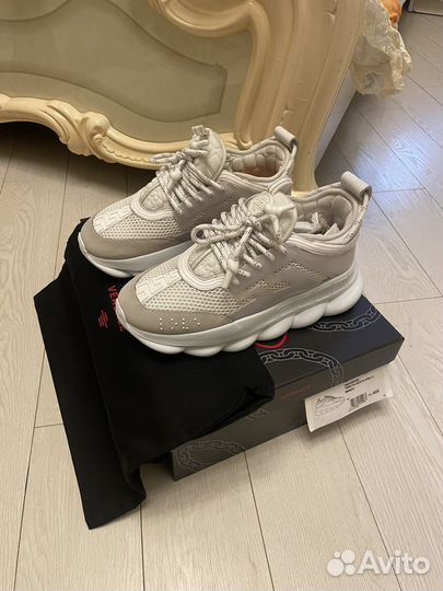 Кроссовки versace chain reaction