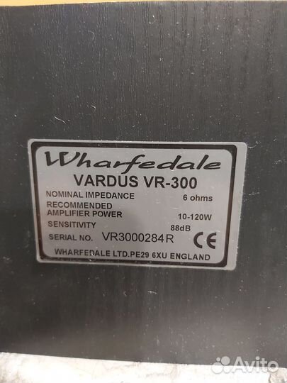 Центральный канал wharfrdale vatdis vr 100