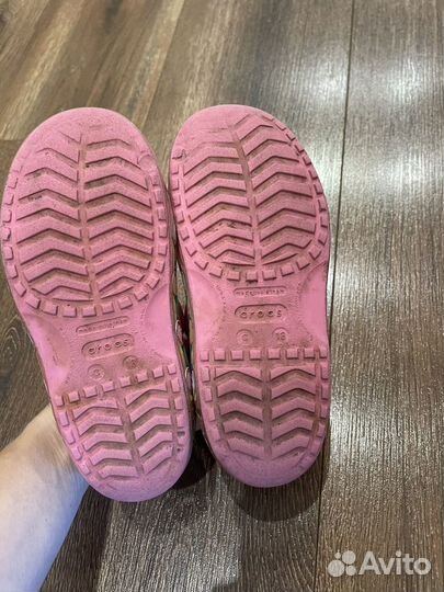 Сандалии для девочки Crocs c13