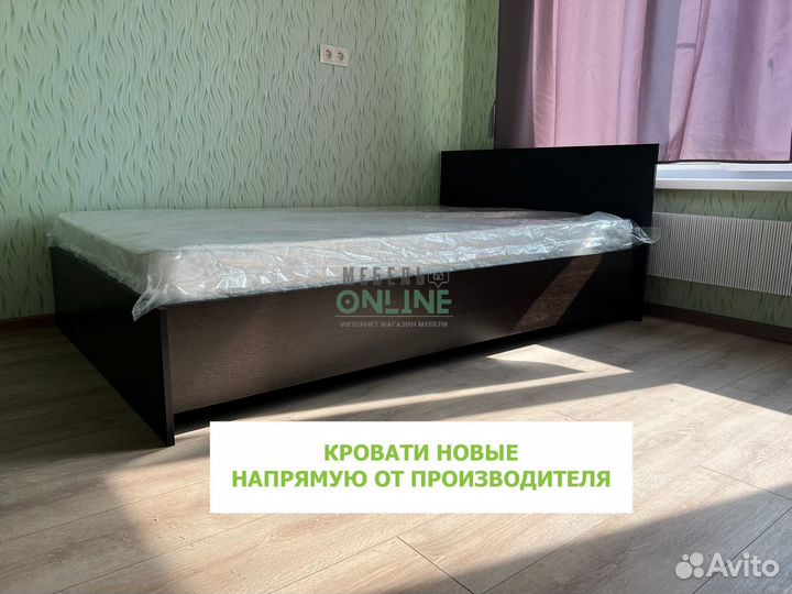 Кровать с матрасом