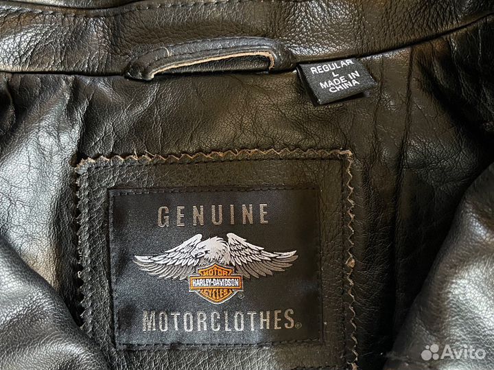Кожаная куртка новая Harley- Davidson