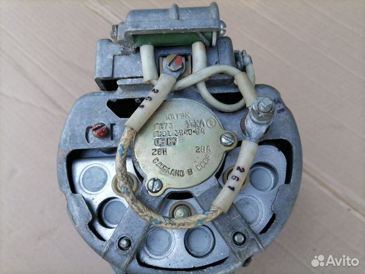 Генератор 14 В 40 А-28V