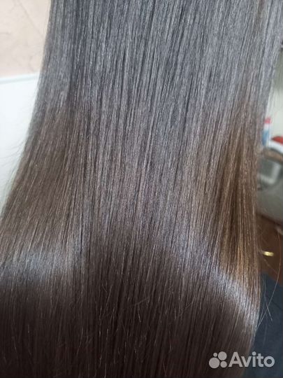 Кератиновое выпрямление