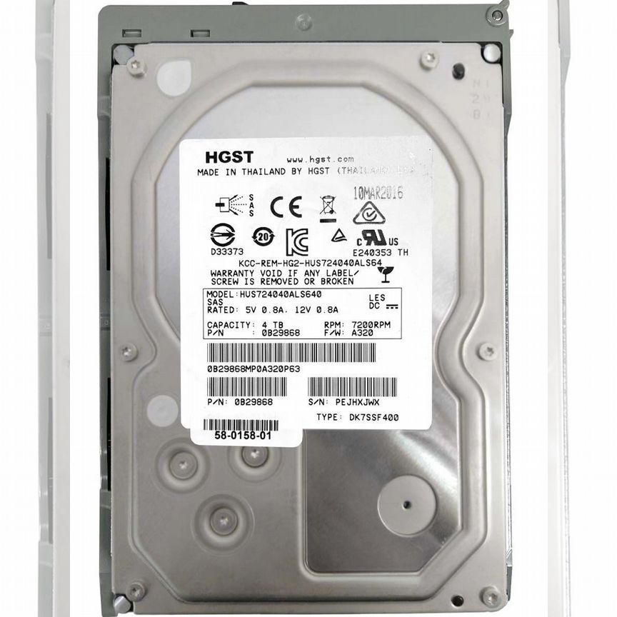 [UCSC-C3X60-HD4] Жесткий Диск Cisco Tb 4tb Sas 3,5" H Ucsc-C3x60-Hd4