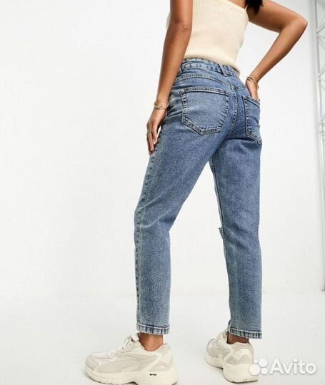 Подстрелянные джинсы ASOS petite