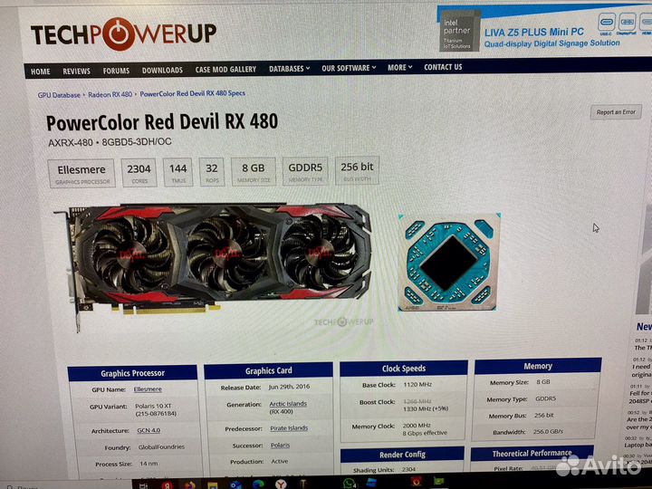 Radeon rx 480 8gb red devl