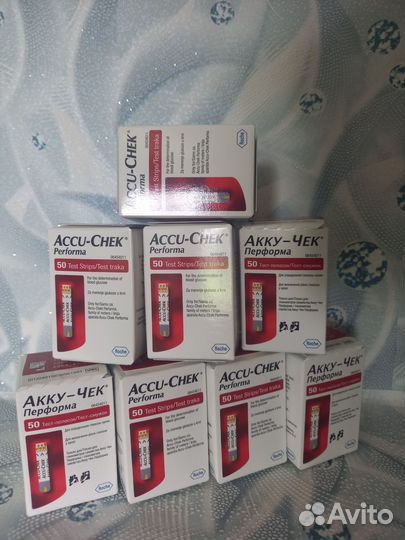 Тест полоски accu chek performa