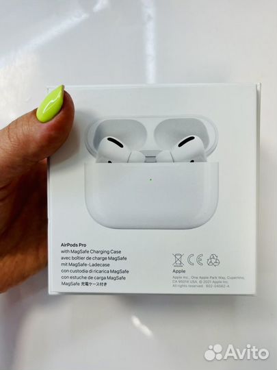 Беспроводные наушники apple airpods pro оригинал