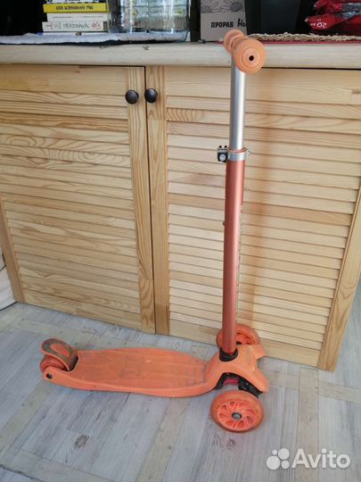 Самокат детский трехколесный бу