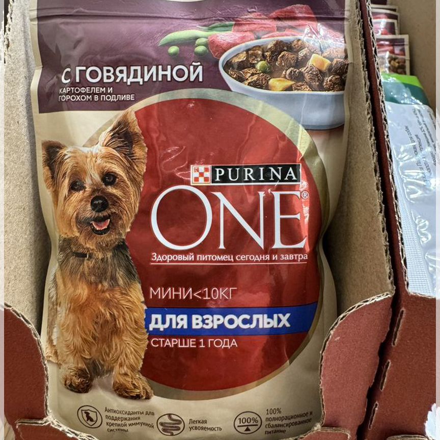 Корм для собак Purina one