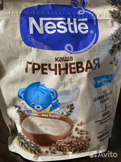 Молочная каша Belakt, Nestle, фрутоняня