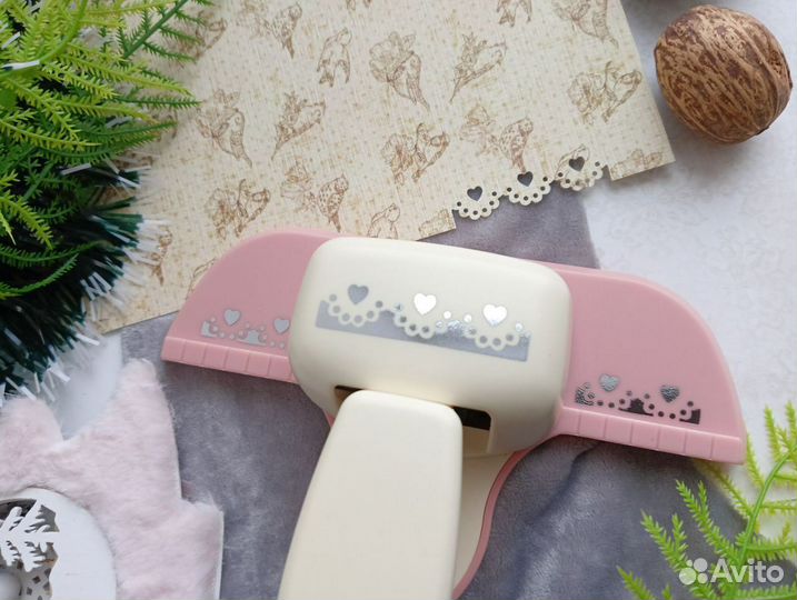 Фигурный дырокол сердечки