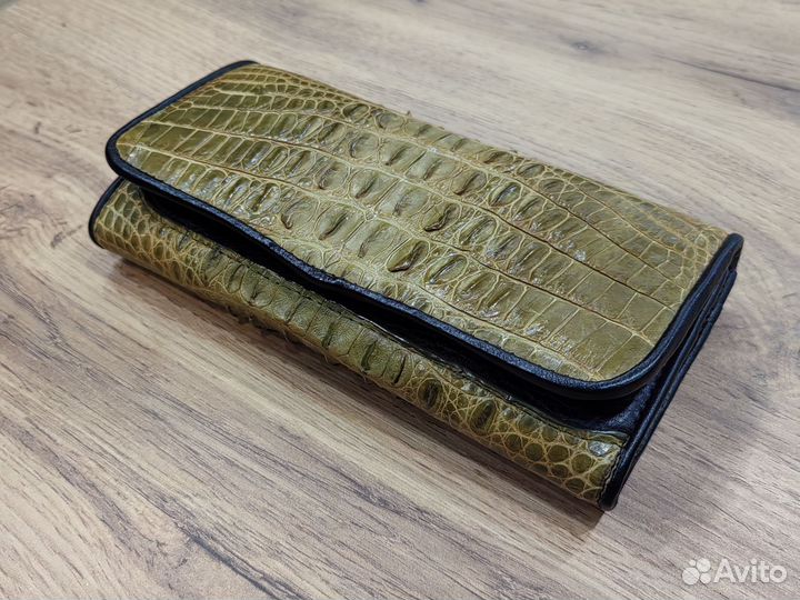 Кошелек женский кожа крокодила