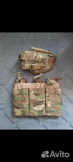 Штурмовой подсумок под 3 магазина ак и М серии