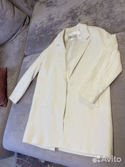 Пиджак лен Zara