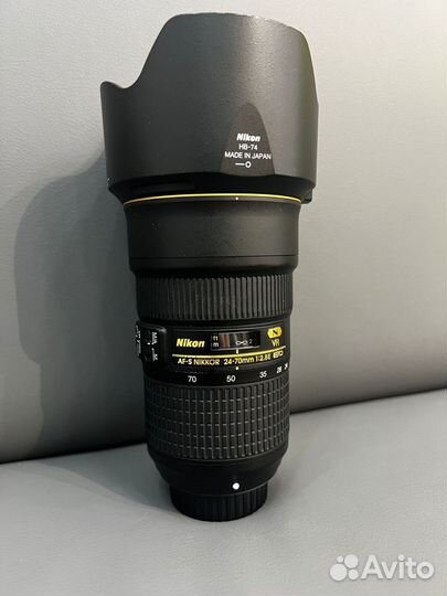 Объектив, Nikon 24-70mm f/2.8E ED VR AF-S Nikkor