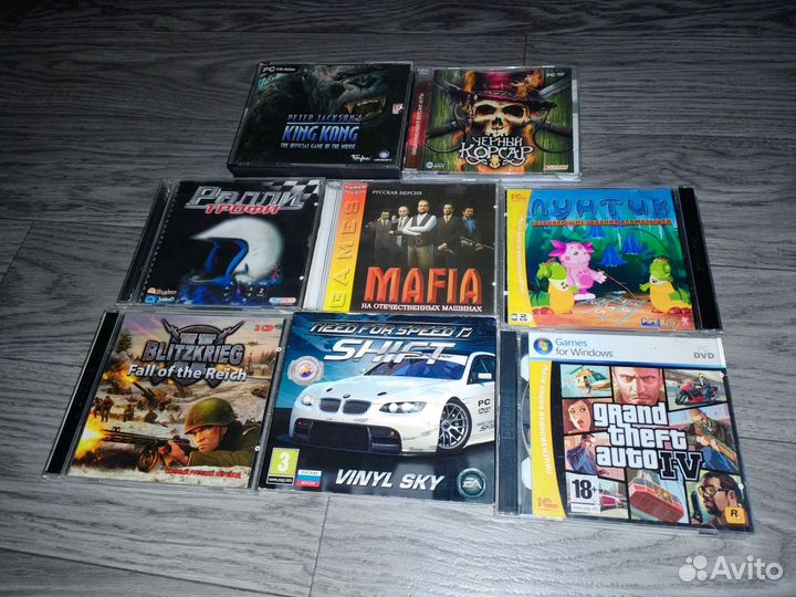 Cd и DVD диски, игры