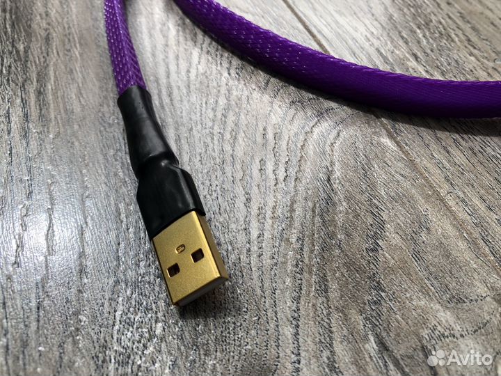 Hi-End кабель Anarchy Cables USB-A - USB-B 1m