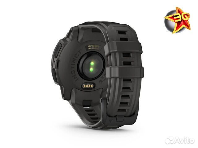 Часы Garmin Instinct E 45 mm Black Charcoal 010-02933-00