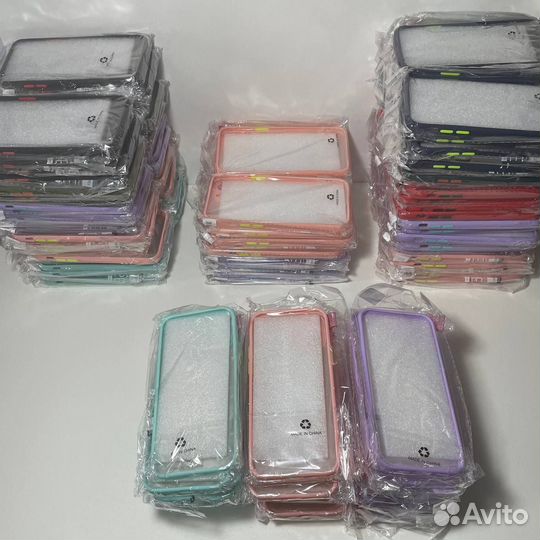 Чехлы полупрозрачные на iPhone Xr, 11, 12, 12 Max
