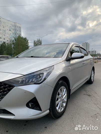 Hyundai Solaris 1.6 МТ, 2021, 30 000 км